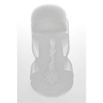 Мастурбатор из силиконового геля Genmu Weapon H-Bomb, зеленый (Цвет: Зеленый, Вкладка белая)