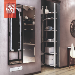 Гладильная доска Смарт с зеркалом, венге