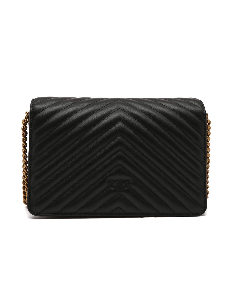 кожаная сумка через плечо love click classic sheep nappa Pinko - черный(100063 A0GK)