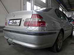 Фаркоп оцинкованный Galia B009A для BMW 3-Series E46 седан/универсал/купе 1998-2005(паспорт и сертификат в комплекте)(без электрики)