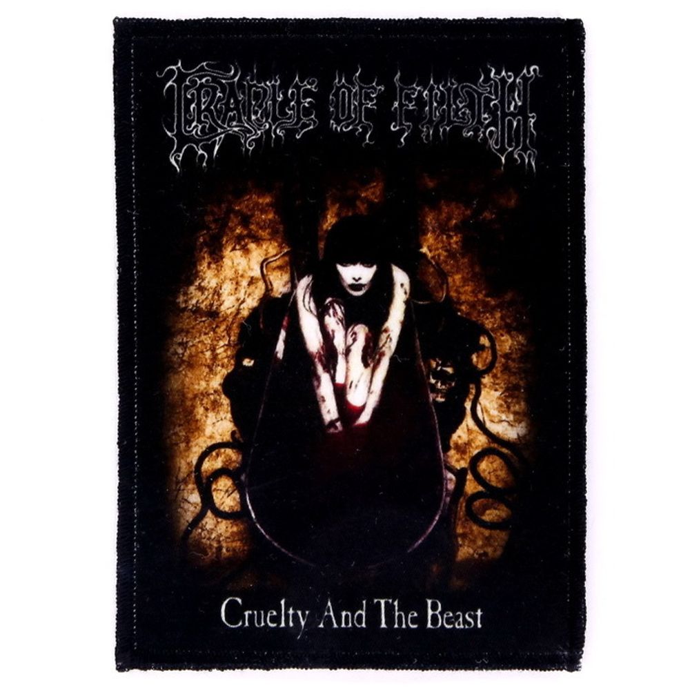 Нашивка Cradle Of Filth Cruelty and the Beast (012)