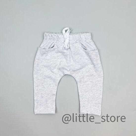 Штанишки "Забавные коалы" из футера с начесом