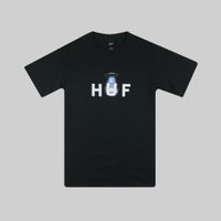  Футболка мужская HUF Abducted артикул:TS01502 BLACK - купить в магазине Дайс