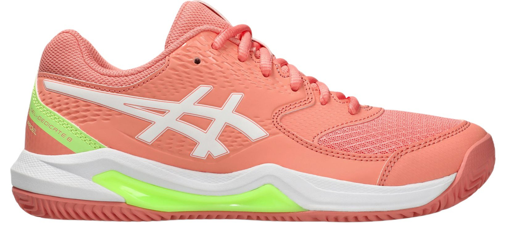 Детские кроссовки для Падел Asics Gel-Dedicate 8 Padel GS - guava/white