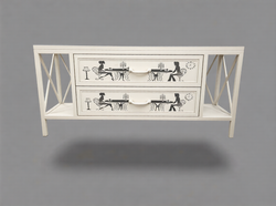 Комод "Индустриальный Винтаж" 