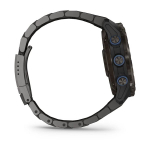 Смарт часы Garmin Descent MK3i - 51 мм карбоново-серые DLC титановые с DLC титановым ремешком