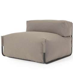 Кресло уличное Square для модульного дивана бежевое