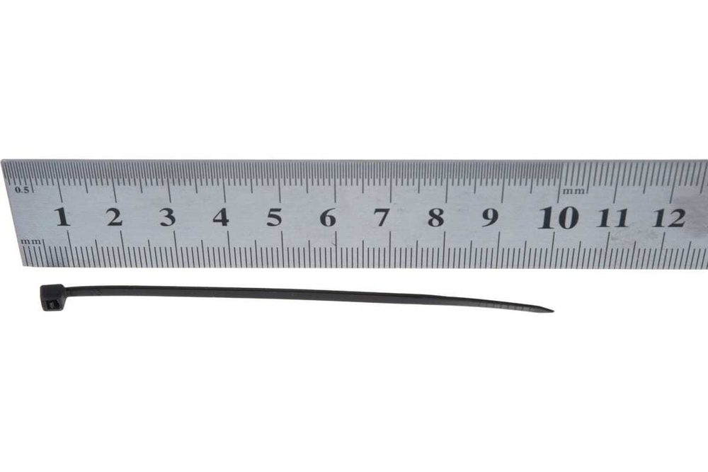 ХОМУТЫ СИБРТЕХ ПЛАСТИКОВЫЕ ЧЕРНЫЕ 100Х2,5ММ 100ШТ 45540