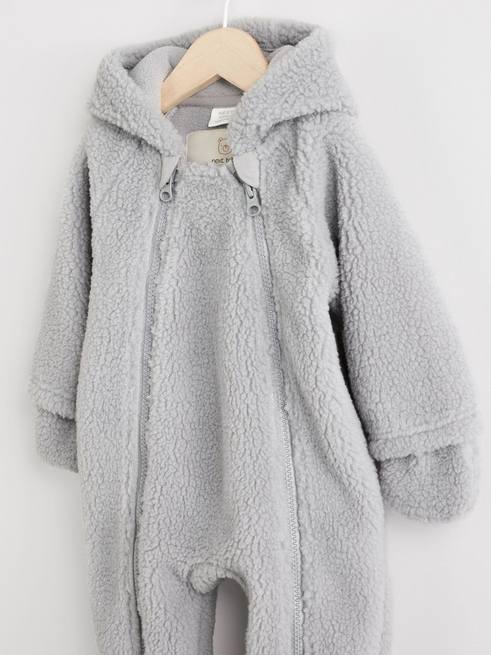 Комбинезон флисовый для малышей Next K90-737, Серый