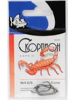 Крючки "Карп III" (Скорпион)