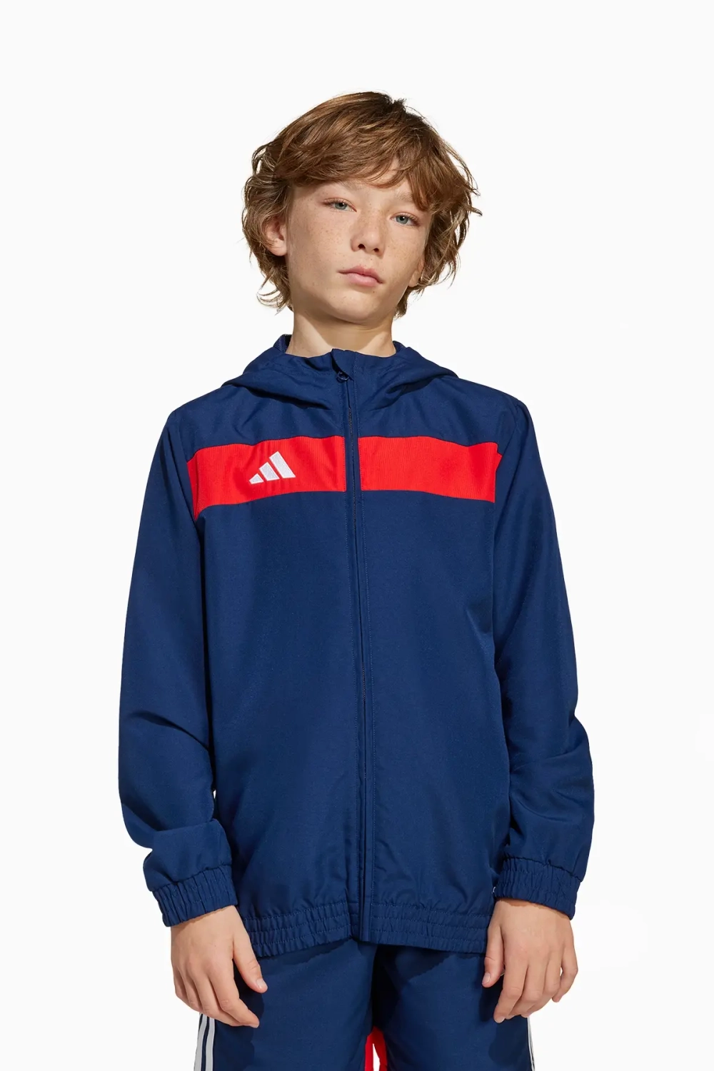 Кофта adidas Tiro 25 Essentials Woven Junior - темно-синий