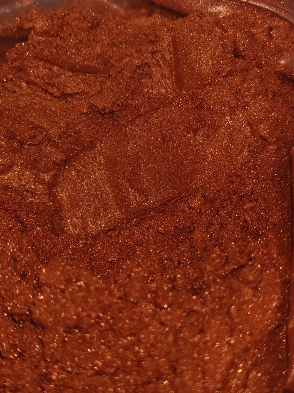 Премиум 9961 Красно-оранжевый металлик - сухой перламутровый краситель