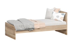 Кровать односпальная Келли, спальное место 90х200, КДСП