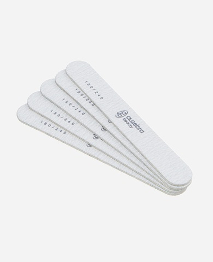 Пилки на деревянной основе, серые, размер М 50 шт