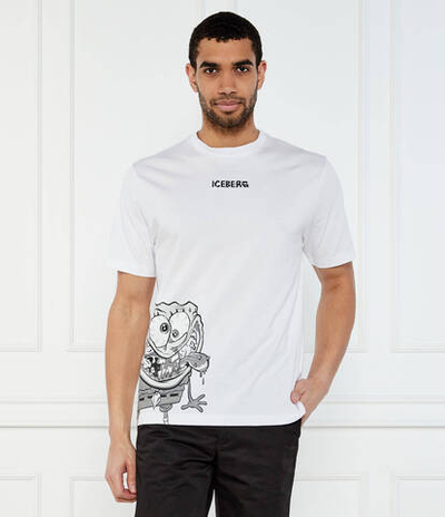 Футболка Iceberg x Spongebob Iceberg - белый(252 I1P F072 6327)