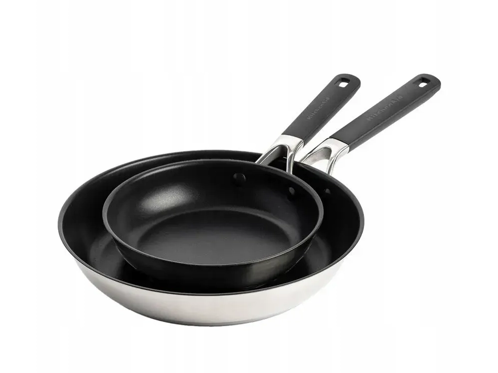 KitchenAid Набор из 2 классических сковородок 20+28 см