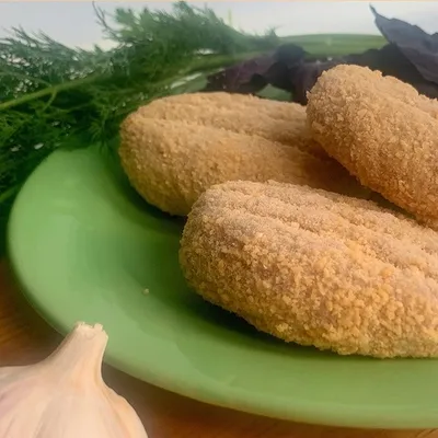 Фотография Шницель рыбный / 500 гр купить в магазине Афлора