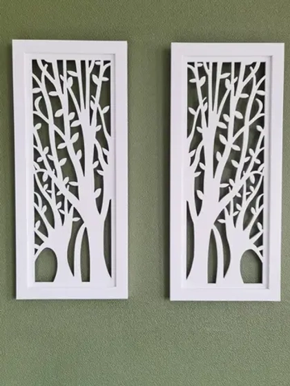 Панно на стену для интерьера 2 шт