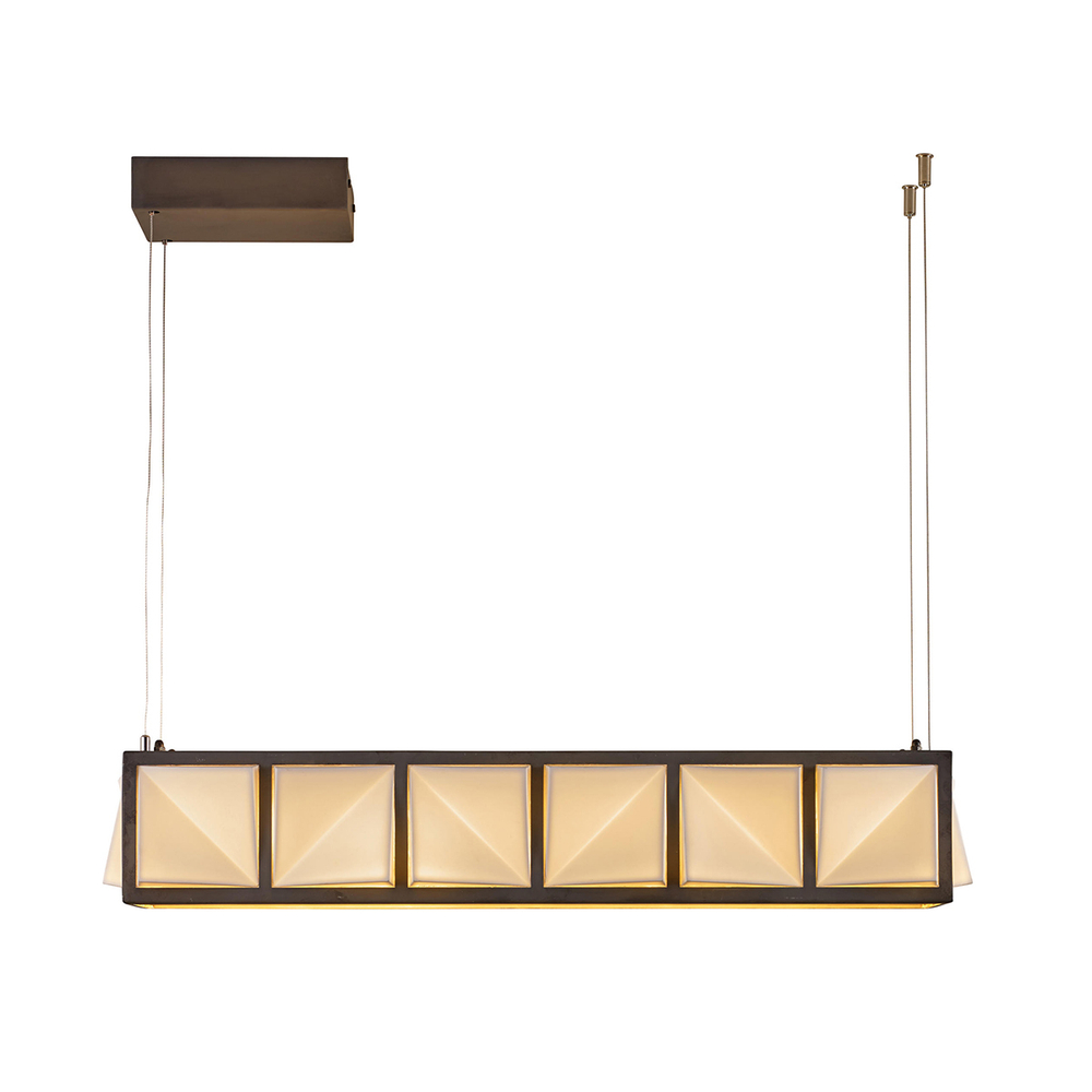 Подвесной светильник Davey Lighting Tiled Diner Pendant, арт. DP7633/BR/WE/NM