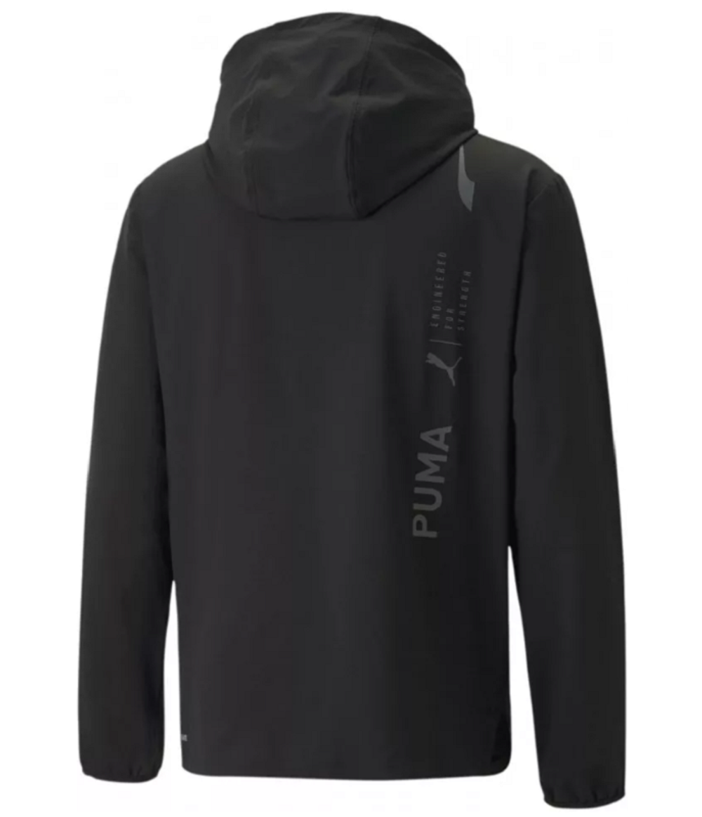 Мужская теннисная куртка Puma Train Ultraweave Jacket - черный