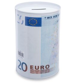 BX- 44/6 Металлическая копилка бол. «Евро»