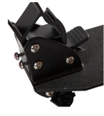 Самокат для детей NOVATRACK DEFT PRO, 230/200 мм, ручной тормоз,  фиолетовый