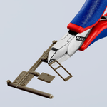 Кусачки боковые для электроники 115 мм Knipex 7722115