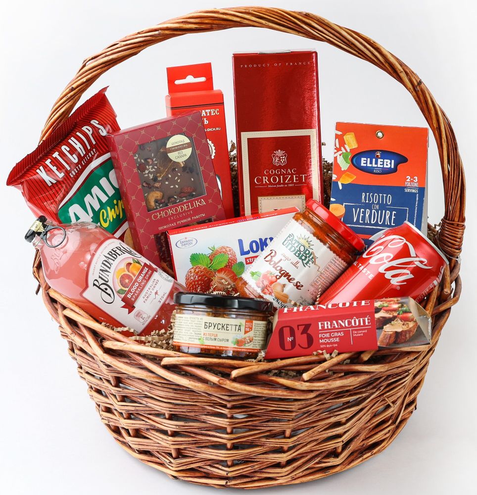 Подарочный набор «Праздничная корзина №2» Подарочный набор «Праздничная корзина №2»