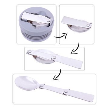 Термос пищевой 530 мл. из нержавеющей стали Kamille KM-2096