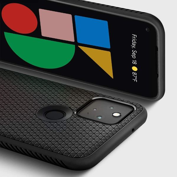 Чехол Spigen Liquid Air Armor для Google Pixel 5 Case (2020) - Matte Black