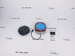 Фара AURORA ALO-GR7-B 9″ 205W (красный обод) комбинированная 1 шт.