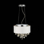 SL1350.503.04 Светильник подвесной ST-Luce Хром/Белый, Золотистый, Прозрачный E14 4*40W LACCHIA