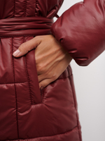Полупальто зимнее Вумен бордо