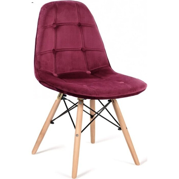 Стул  Palermo в стиле Eames малиновый