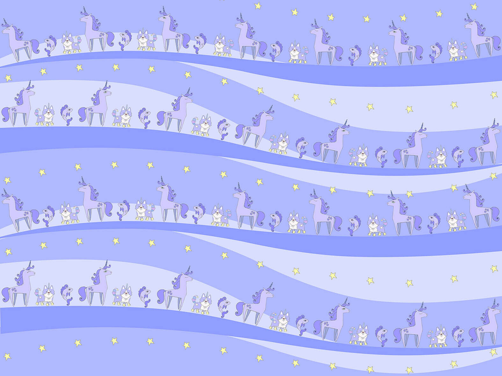 Дизайнерские обои Wall Street Unicorn Valley