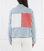 Джинсовая куртка BH6015 Tommy Jeans - голубой(DW0DW18331)