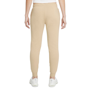 Женские теннисные брюки Nike NSW Essential Pant Regular Fleece W - Бежевый