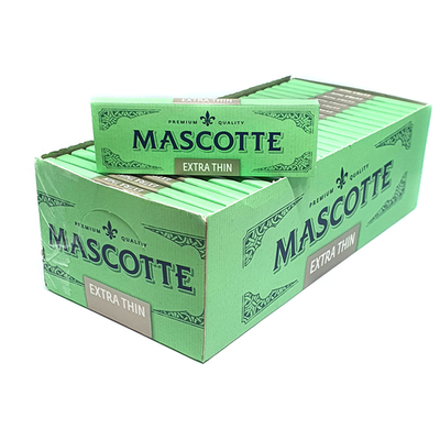 Бумага для сигарет блок "Mascotte" Extra Thin 12г/м 50л*50шт
