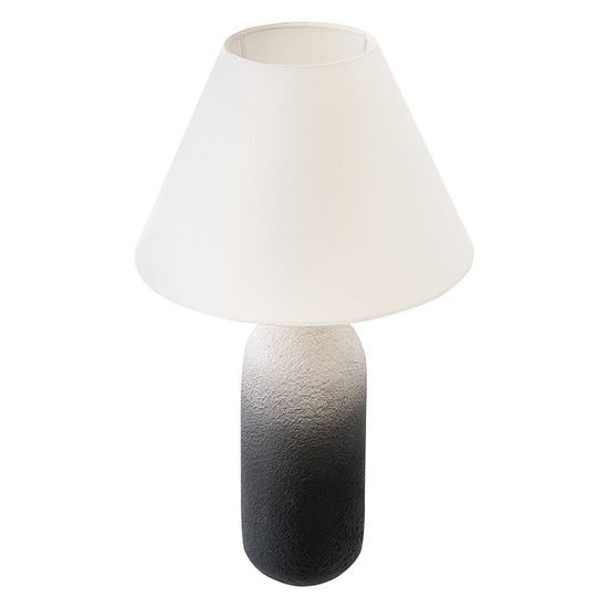 Светильник настольный sustainable collection, D30х55 см, черный/белый