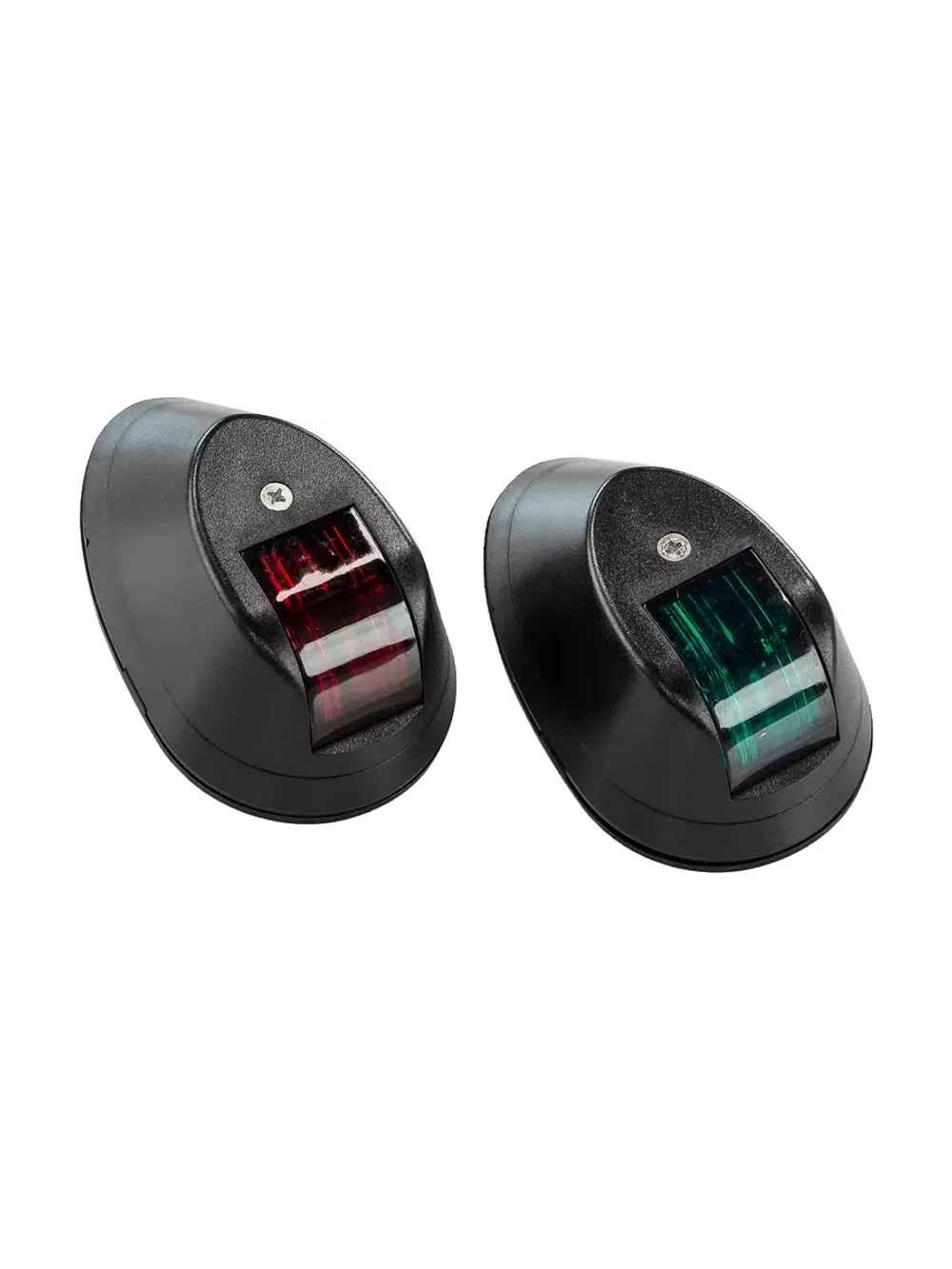 Комплект огней ходовых "капля" (зелёный/красный)