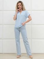 Блузка Дис Виотекс ГОЛУБОЙ