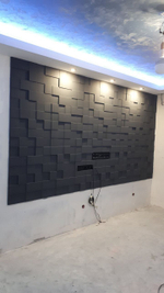 Гипсовая панель Квадраты