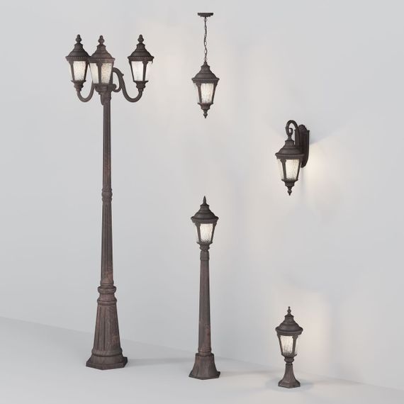 Уличный подвесной светильник Maytoni Goiri O029PL-01BZ