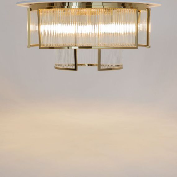 Потолочная люстра Maytoni Frame MOD174CL-09G