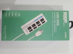 USB HUB 4 порта JC401 с переключателем