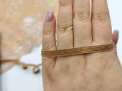 Резинка для укрепления, 6мм, телесная, (арт: RU/6-898), м