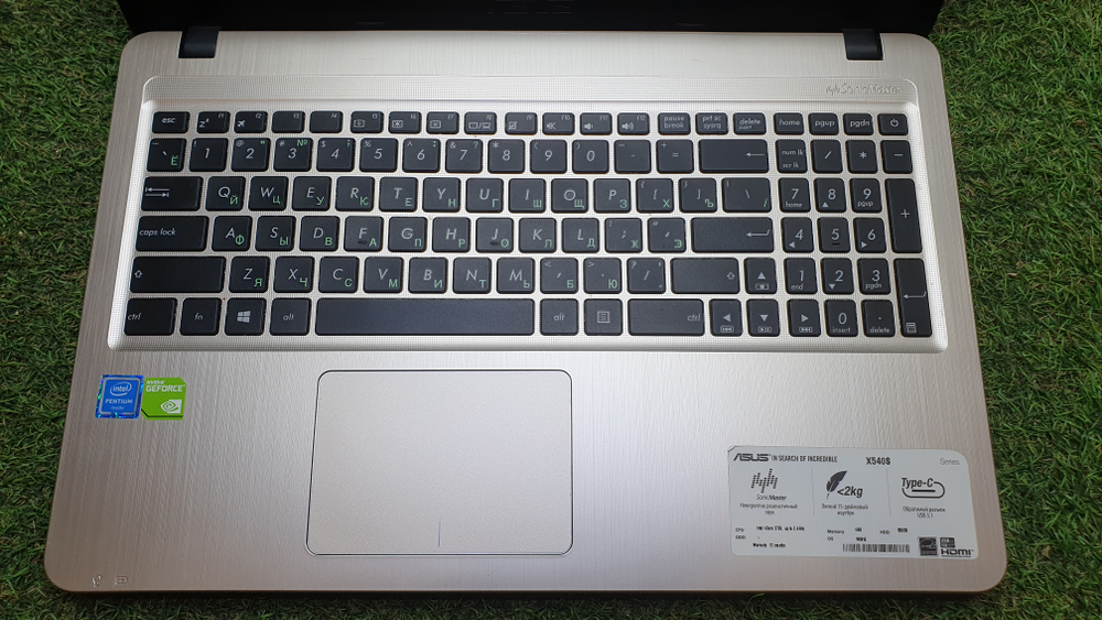 Ноутбук ASUS Pentium/4Gb/810 M 1Gb/X540SC X540SC-XX033T/Windows 10