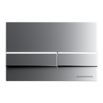 Комплект подвесной безободковый унитаз Ceramica Nova Metropol Rimless CN4002MB с микролифтом + система инсталляции Envision CN1002M с кнопкой смыва Flat хром матовый и шумоизоляционной панелью