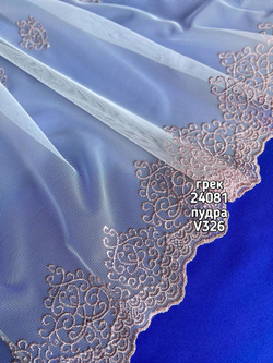 Вышивка на сетке Грек (24081)