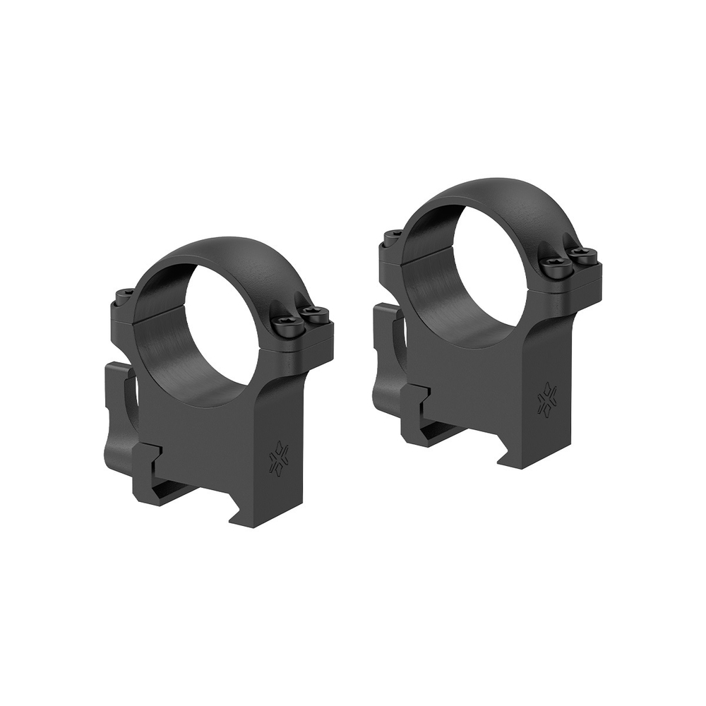 Кольца быстросъемные Vector Optics, стальные, D30мм, Weaver, средние,H21мм, (XASR-SQ12)
